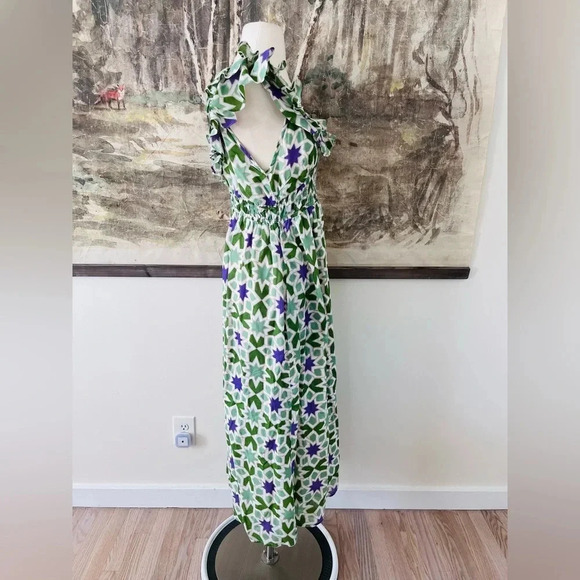 Anthropologie Banjanan Maya Midi Dress Size Medium NWOT $385 - Picture 5 of 15